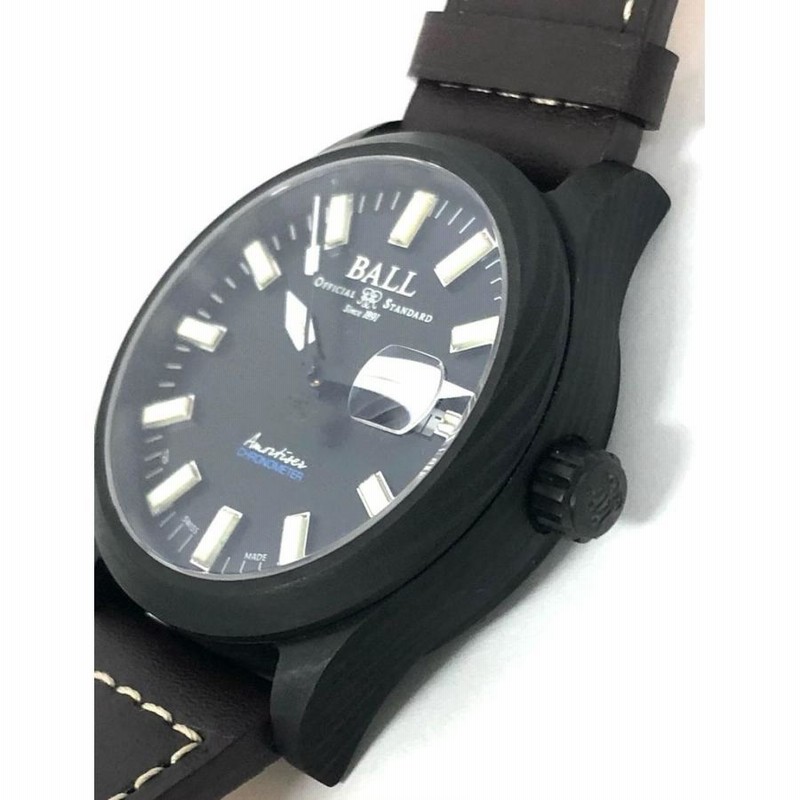 新品同様 BALL WATCH ボールウォッチ エンジニアIII カーボライト デイト NM3026C-L2CJ-BK 自動巻き メンズ |  LINEブランドカタログ