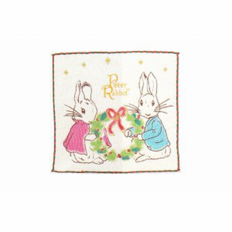 ピーターラビット Peter Rabbit ミニタオル クリスマスリース タオル たおる 生活 キャロット 絵本 児童書 通販 Lineポイント最大1 0 Get Lineショッピング