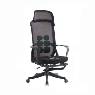 AS雅司-劍城黑網高背辦公椅-63*55*106cm