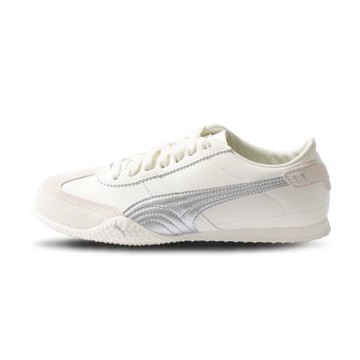 Puma Bella Ut Lea 男鞋 女鞋 米銀色 復古 薄底 舒適 運動 休閒鞋 40525602