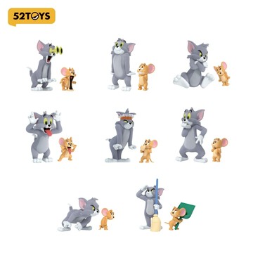 52TOYS TOM and JERRY 精神狀態品鑒系列盲盒公仔(全套)