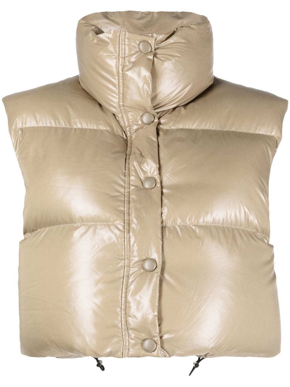 Filippa K - cropped puffer vest - women - Feather Down/PolyamidePolyamide - S - Neutrals