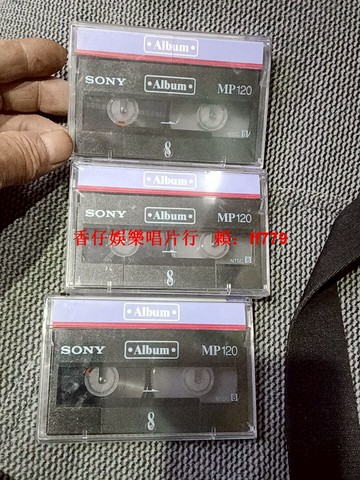 索尼SONY Album MP120 全新未拆封 錄像帶 三盒組 微型錄像機專用 收藏級保存