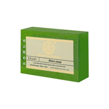 印度 Khadi 草本香根草手工精油香皂125g 優惠價:55元｜岡山戀香水