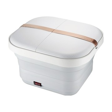 Kinyo 氣泡按摩摺疊足浴機  IFM7001  白色