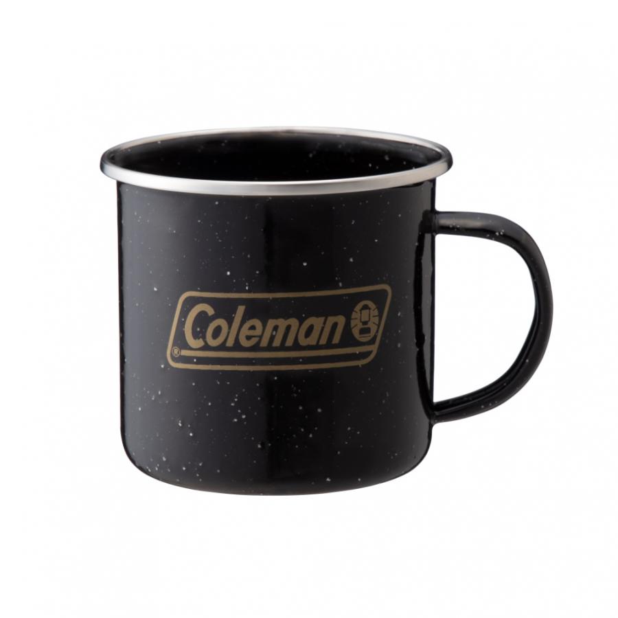 コールマン エナメルマグ ブラック 4個セット 2000039153 キャンプ 食器 マグカップ コップ Coleman