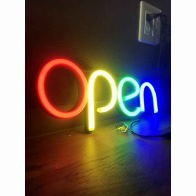 Open看板 ネオン管 アメリカン アンティーク Neon オープン Sign Led 看板 お洒落 オシャレ 欧米 壁掛け Bar 通販 Lineポイント最大1 0 Get Lineショッピング