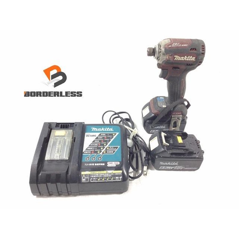 ☆中古品☆makita マキタ 18V 充電式インパクトドライバー TD171DGXAR