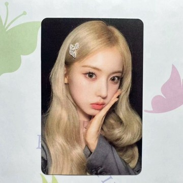 ⭐韓國代購正版預售⭐nmixx爻 sr6 金智羽特典卡 jiwoo 中文卡背