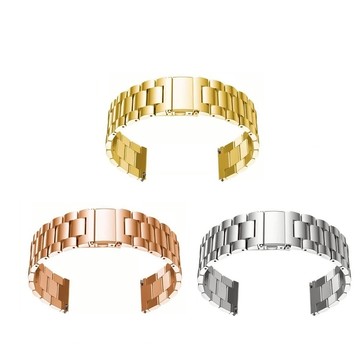 【三珠不鏽鋼】華為 Watch Buds 錶帶寬度 22mm 錶帶 彈弓扣 錶環 金屬 替換 連接器