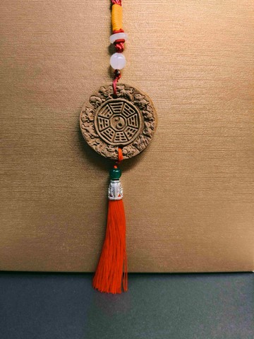 單面生肖八卦香牌