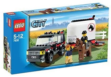 LEGO City LEGO Town 4WD 7635 帶軟管拖車