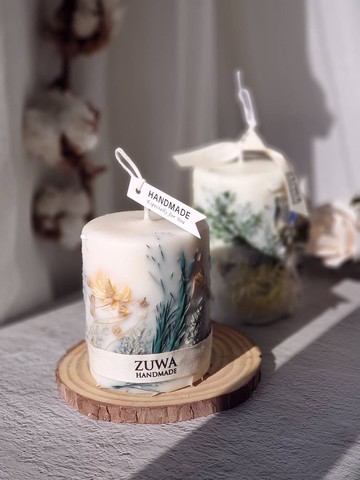 乾燥花園香氛蠟燭280g |  15種香調選擇 | 生日禮物|  畢業禮物