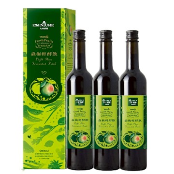 【大漢酵素】森梅輕酵飲500ml(3件組)