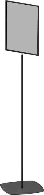 【烤漆海報架】極簡風 A3展示牌 PD-S31BK 落地海報架 展示看板 警示牌  指示立牌 促銷立牌 告示牌架 告示牌