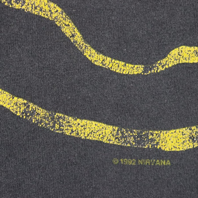 VINTAGE ヴィンテージ 90S BROCKUM NIRVANA Print Logo Tee