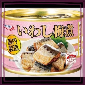 キョクヨー 極洋 国産いわし梅煮 145G ×6個