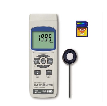 泰菱電子◆ 路昌 Lutron UVA-365SD 記憶式紫外線光強度計 RS-232 SD卡 K型 J型 熱電偶溫度計 TECPEL
