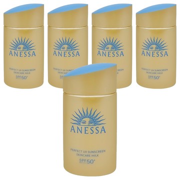 ANESSA 安耐曬 金鑽高效防曬露NA 5X版 PA++++  60ml  5瓶