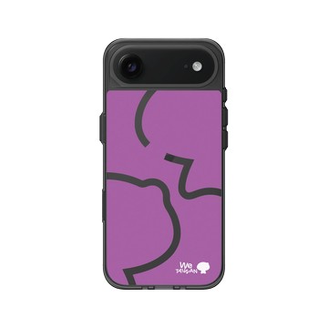 iPhone Air Clear (相機按鈕) 酷墨灰 - We TAIWAN : a-We Collection - a-We Mochi (紫)