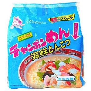 イトメン 海鮮とんこつチャンポン90g 5食パック×6個