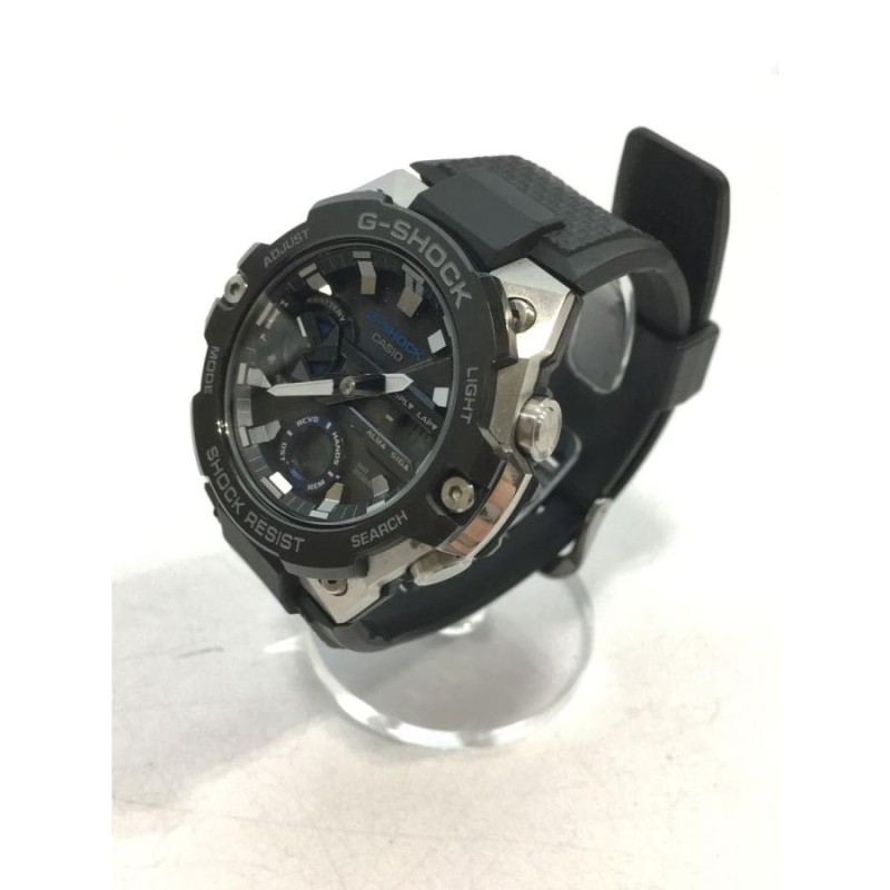 CASIO◇クォーツ腕時計_G-SHOCK/デジタル/ラバー/GRY/BLK【服飾雑貨他