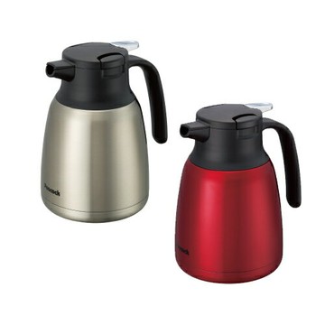 日本代購 PEACOCK 孔雀牌 AHR-100 不鏽鋼 保溫壺 1L 保溫瓶 水壺 真空雙層 隔熱 保冷 輕量