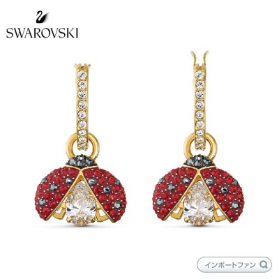 Swarovski スワロフスキー  ロング スイングピアス  レディース ピアス