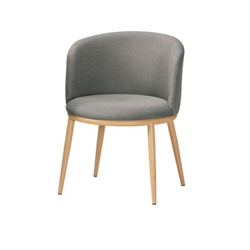 直人木業-MENOMA灰色餐椅