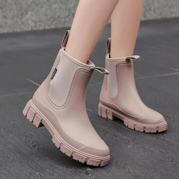 雨鞋女款2025新款防水防滑工作膠鞋時尚成人短筒雨靴下雨天穿的鞋