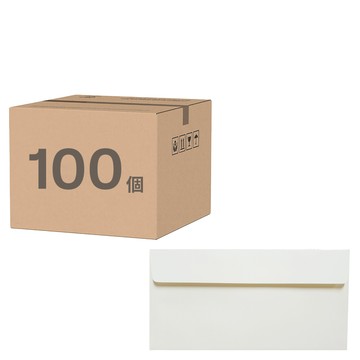 BST 馬卡龍色西式萊妮紙彩色信封 220 x 105 mm  100個裝  淺米色