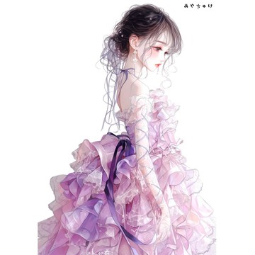 【3 月新品 1】07-117-0136 人物貼紙 透明感裝飾