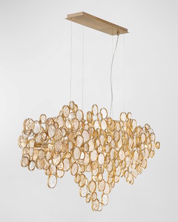 Trento 15-Light Chandelier, 56"