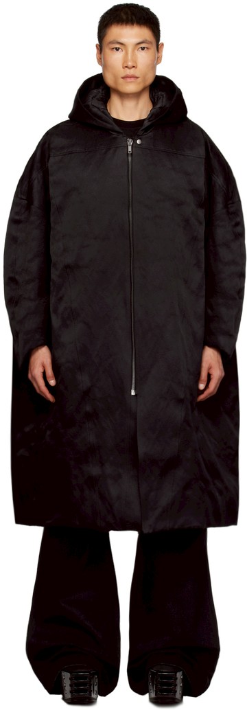 Rick Owens 黑色 Jumbo Peter 羽绒大衣