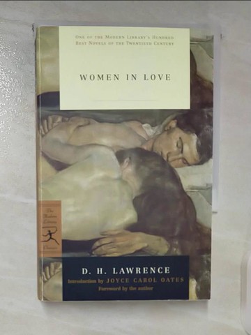 【書寶二手書T8／原文小說_SZR】Women in Love_Lawrence, D. H./ Oates, Joyce Carol (INT)