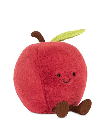 Jellycat Amuseables Apple Plush Toy - Ages 0+