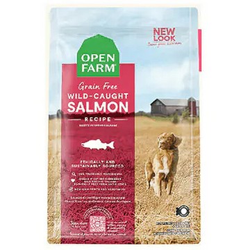 OPEN FARM 加拿大無穀天然寵糧 犬糧 優活蛋白食譜  野撈鮮鮭魚  1.81kg  1袋