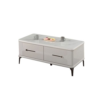 德維4.3尺四抽玻璃大茶几