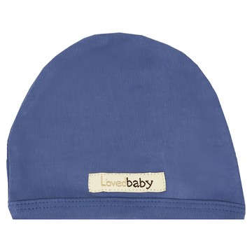 L'ovedbaby 有機棉嬰兒帽 服飾  石板藍  3~6個月適用