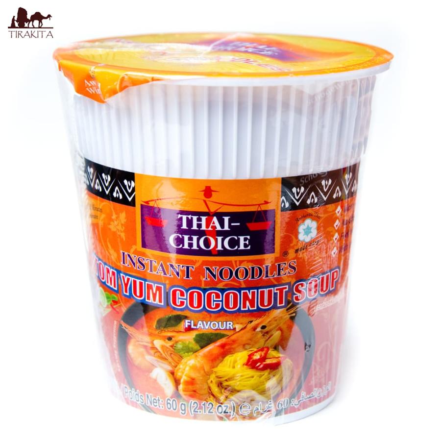 タイチョイス トムヤム TOM YUM 〔Thai Choice〕手軽に楽しめるタイの味 カップ入りインスタントヌードル