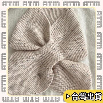 🔥臺灣出貨🔥可開發票✅輕飾時光彩點紗仿羊毛交叉魚尾懶人小圍巾女秋冬保暖小衆針織護頸圍脖百搭