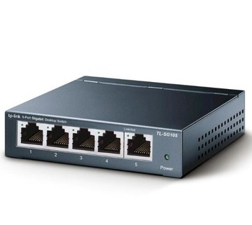 TP-Link TP-Link TL-SG105 5埠 Gigabit埠 網路交換器 交換器