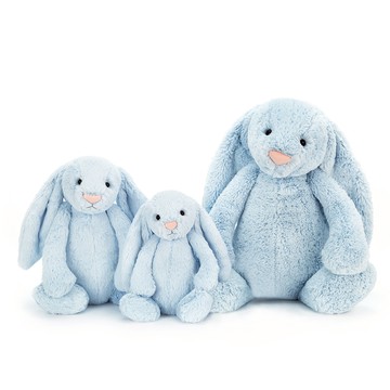 Bashful Blue Bunny 寶貝藍兔