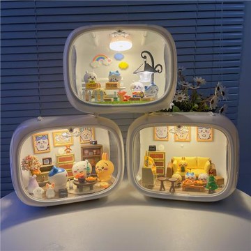 chiikawa小八吉伊卡哇烏薩奇創意燈擺件送男女友閨蜜生日禮物情侶