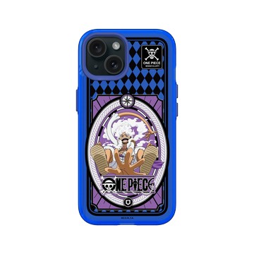 iPhone 15 Clear 激光藍 - 航海王 One Piece - Gear 5 - 魯夫覺醒