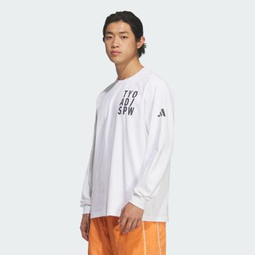 【adidas 愛迪達】 BRAND LOVE 長袖上衣 男 KF3699