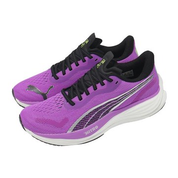 Puma 慢跑鞋 Velocity Nitro 3 Wns 女鞋 紫 黑 氮氣中底 緩衝 路跑 運動鞋 377749-19