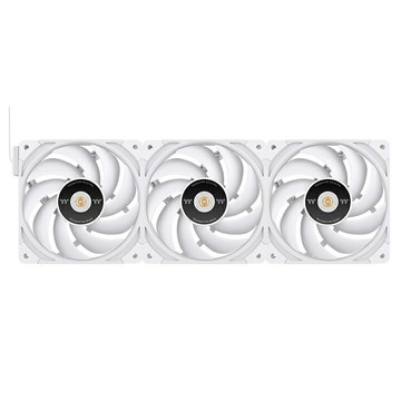 米特3C數位–曜越 TOUGHFAN EX12 Pro 高風壓靜音風扇白色(三入)/CL-F171-PL12WT-A