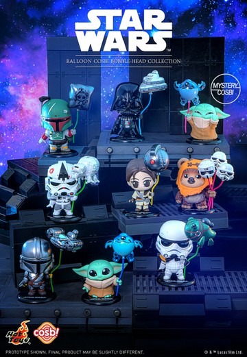HOT TOYS CBX249 星際大戰 Q版公仔 氣球款 盲盒套組 (8入)