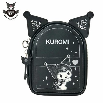 小禮堂 Sanrio 三麗鷗 酷洛米 皮質造型多功能包 (酷洛米的魔法鑰匙)